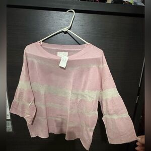 (NWT) Zadig & Voltaire Pink Cashmere Sweater